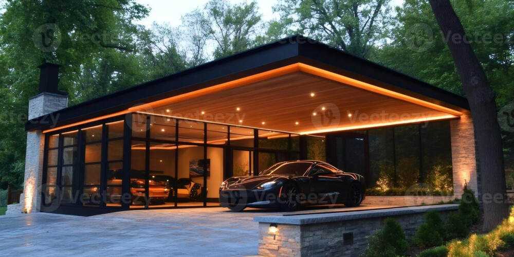 Luxury Car Garage Design Modern Luxury Car Garage Design: What's Trending Now-2025